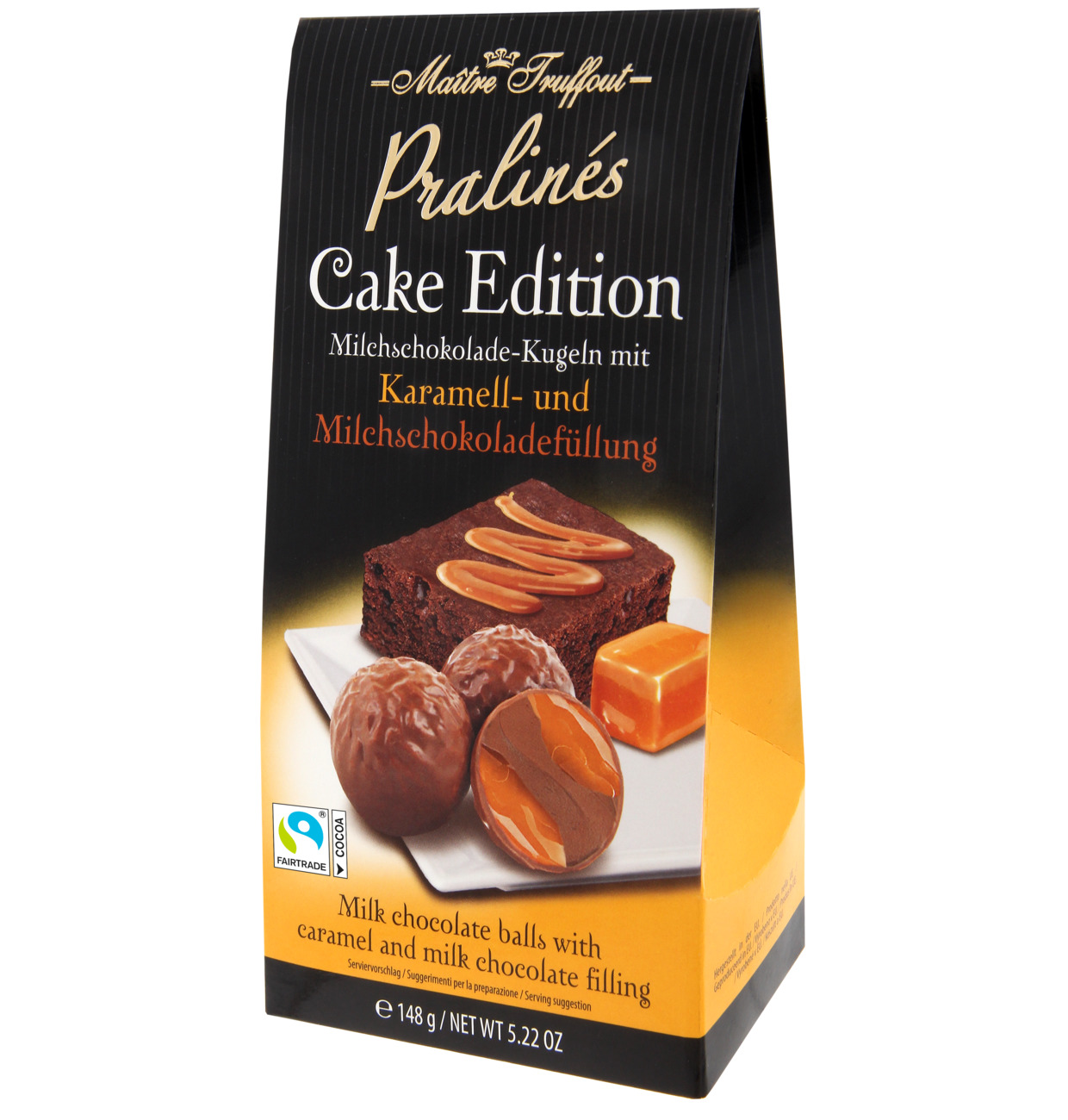 Praliné cake edition – caramelo & chocolate con leche 148g