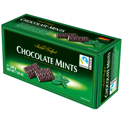 Chocolatinas C/Menta 200 Grs.