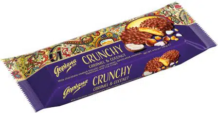 Crunchy Caramelo Y Coco 140 Gr.