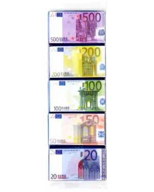 Choco Billetes Euro 5X15 G. 20 Uds.