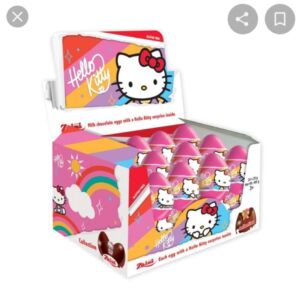 Huevo Choco Hello Kitty, 24 Uds.