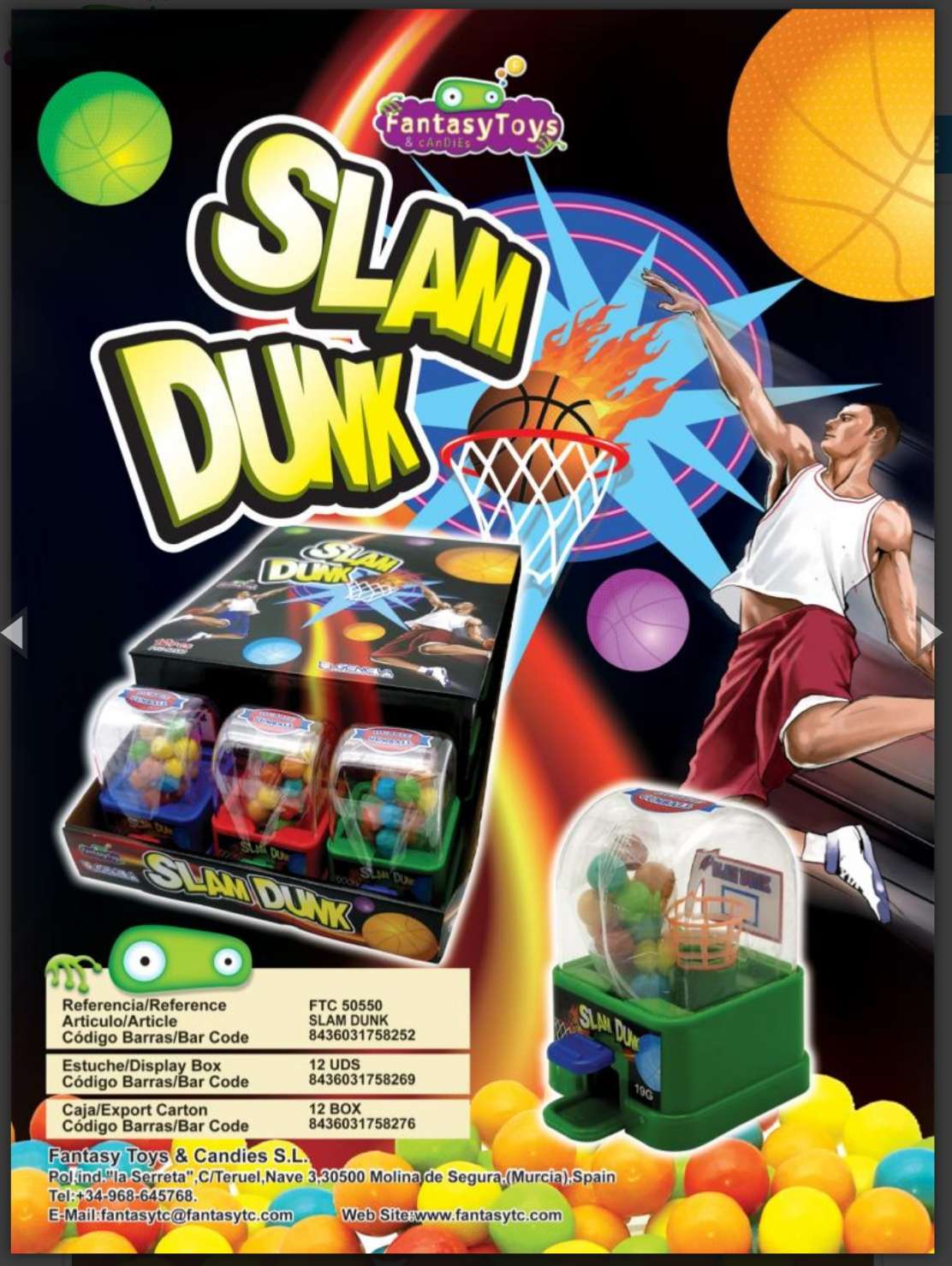 Slam Dunk, 12 Uds.