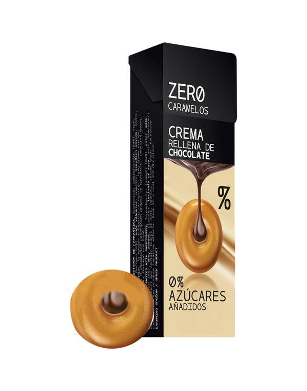 Caramelo Zero Crema-Choco 32 Gr.12 Uds.