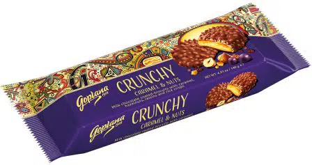 Crunchy Caramelo Y Avellana 140 Gr.