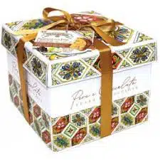 Panettone Chips Choco/Pera Caja 1 Kg.